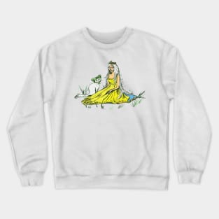 Princess and the Frog...Cat Crewneck Sweatshirt